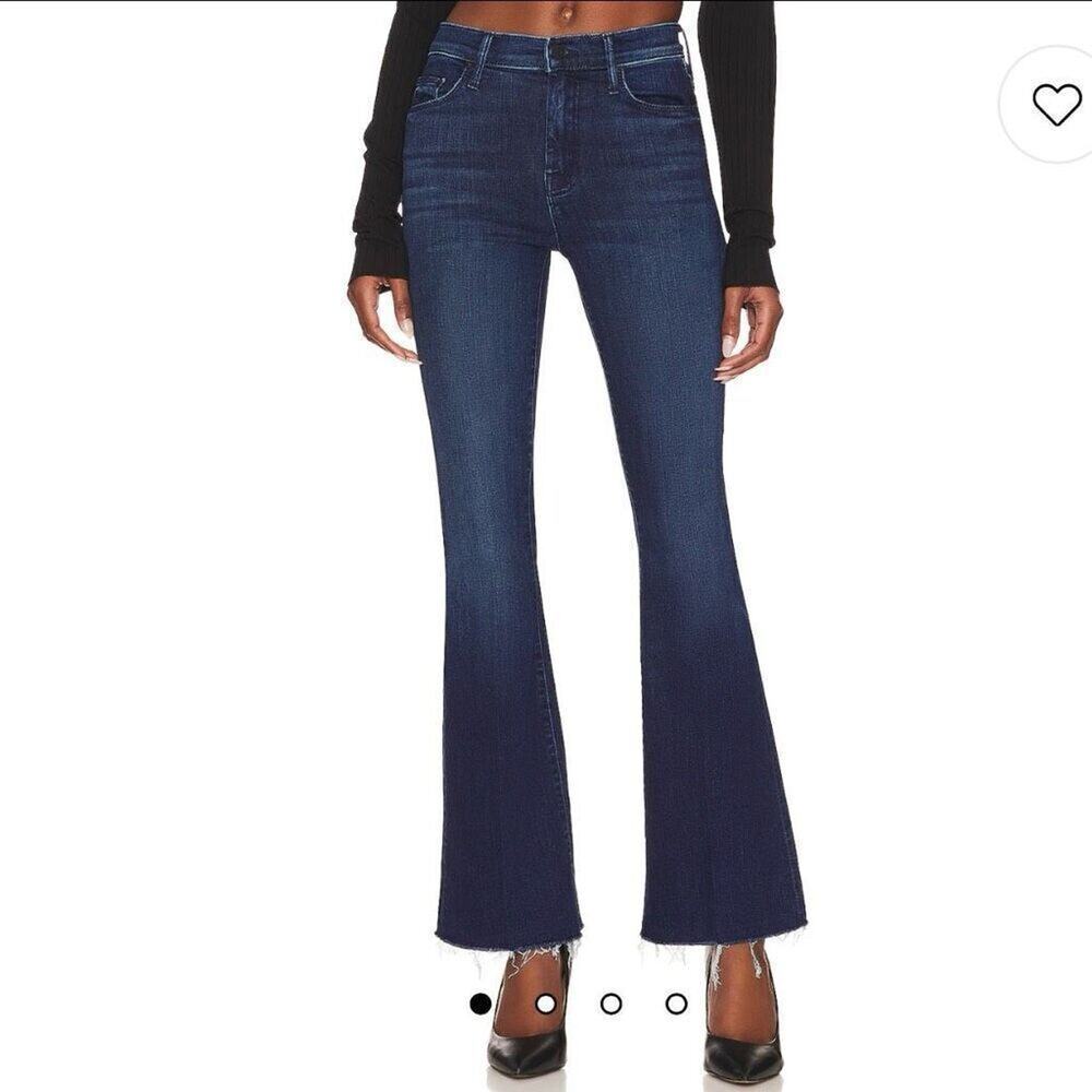 NWT! Mother The Weekender Frayed Flare Jeans Size 31
